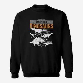 Dinosaurs American Dinosaurs Sweat Shirt - Seseable