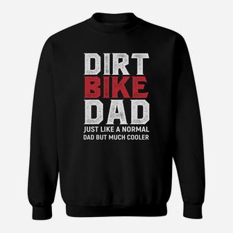 Dirt Bike Dad Motocross Hoodie Sweat Shirt - Seseable