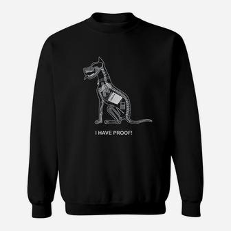 Dog Ate My Homework Funny Student Math Science Geek Sweat Shirt | Seseable UK