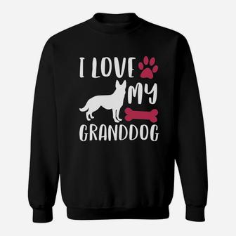 Dog Grandma Grandpa Granddog Sweat Shirt - Seseable