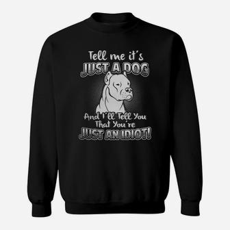 Dogo Argentino Dog, Dogo Argentino Gift Shirt, Dogo Argentino For Christmas Sweat Shirt - Seseable