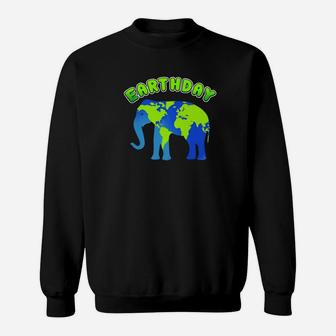 Earth Day 2019 For Teachers And Kids With Elephant Sweat Shirt - Seseable