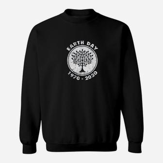 Earth Day 50th Anniversary 2020 Climate Change Tree Sweat Shirt - Seseable