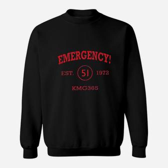 Emergency Athletic Vintage Firefighting Sweat Shirt - Seseable