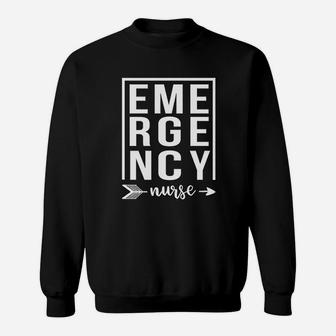 Emergency Nurse Rn Er Gifts For Nurses Emergency Nurse Sweat Shirt - Seseable