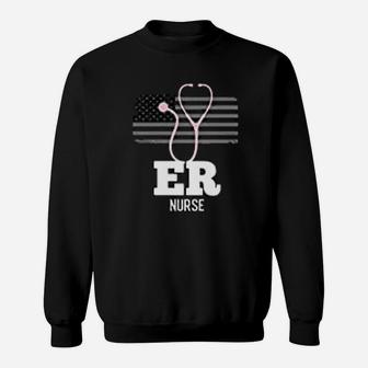 Emergency Room Registered Nurse Hospital Sweat Shirt - Seseable