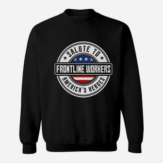 Essential Workers | Thank You Frontline Workers Sweat Shirt - Seseable