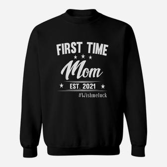 Family 365 First Time Mom Est 2022 Mothers Day New Mom Gift Sweat Shirt - Seseable