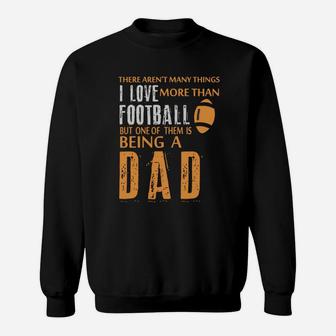 Family - Dad I Love Football Sweat Shirt - Seseable