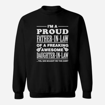 Father In Law Shirt, best christmas gifts for dad Sweat Shirt - Seseable