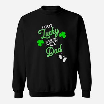 Father To Be St Patricks Day For Expectant Dad Sweat Shirt - Seseable