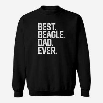 Fathers Day Gift Best Beagle Dog Dad Mens Grandpa Daddy Premium Sweat Shirt - Seseable
