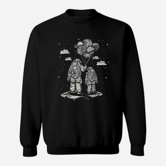 Fathers Day Space Science, dad birthday gifts Sweat Shirt - Seseable