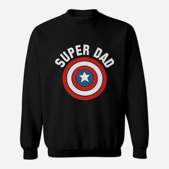 Fathers Day Super Dad Sweat Shirt - Seseable