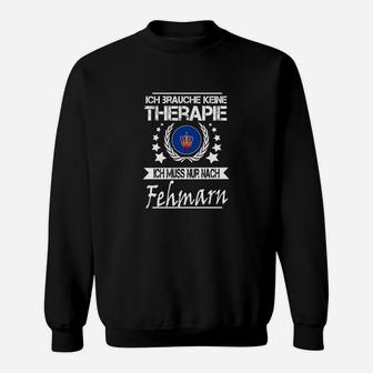 Fehmarn-Insel Therapie-Ersatz Sweatshirt, Entspannungs-Tee - Seseable