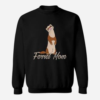 Ferret Moms Sweat Shirt - Seseable