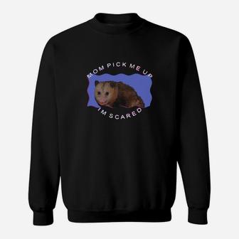 Ferret Mouse Mom Pick Me Up Im Scared Shirt Sweat Shirt - Seseable
