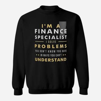 Finance Specialist Gift For Finance Specialist Mug Finance Gift Sweat Shirt - Seseable