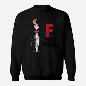Finn the Cat In The Hat Boy Name 2020 Sweat Shirt - Seseable
