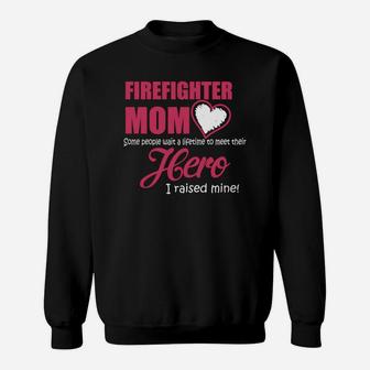 Firefighter Mom Shirt Sweat Shirt - Seseable