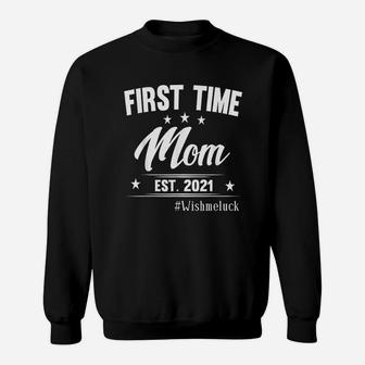 First Time Mom Est 2022 Mothers Day New Mom Gift Sweat Shirt - Seseable