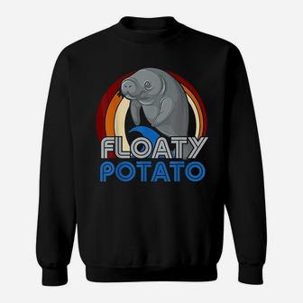 Floaty Potatoes Vintage Sweat Shirt - Seseable