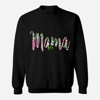 Floral Mama Gift For Moms Mother Aunt Grandma Sister Sweat Shirt | Seseable UK