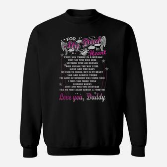 For My Dad In Heaven - Love You, Daddy Sweat Shirt - Seseable