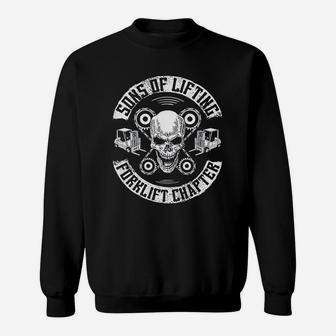 Forklift Operator Sons Of Lifting Forklift Driver Sweat Shirt - Seseable