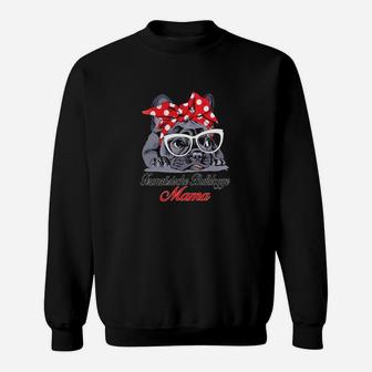 Französische Bulldogge Mama Sweatshirt - Seseable