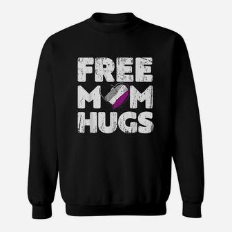 Free Mom Hugs Free Mom Hugs Pride Lgbtqia Sweat Shirt - Seseable
