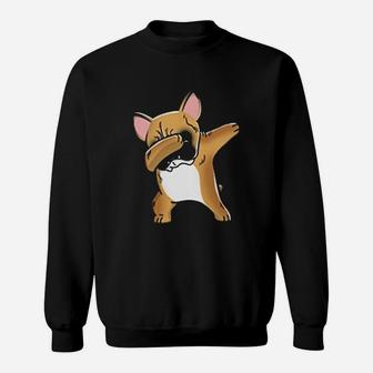 French Bulldog Funny Dabbing Sweat Shirt - Seseable
