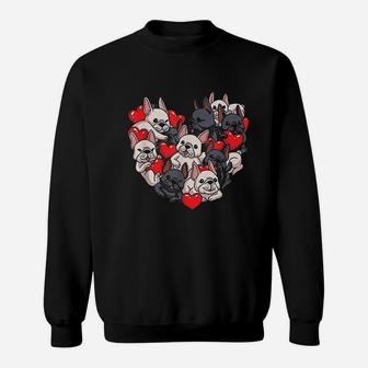 French Bulldog Valentines Day Sweat Shirt - Seseable