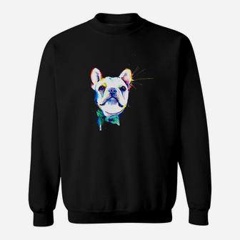 Frenchie Gift Frenchie Artistic Funny Dog Breed Sweat Shirt - Seseable
