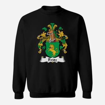 Fritz Family Crest German Family Crests Sweat Shirt | Seseable CA