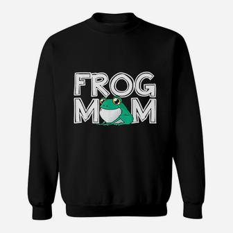 Frog Mom Mommy Mother Day Gift Frog Sweat Shirt | Seseable CA