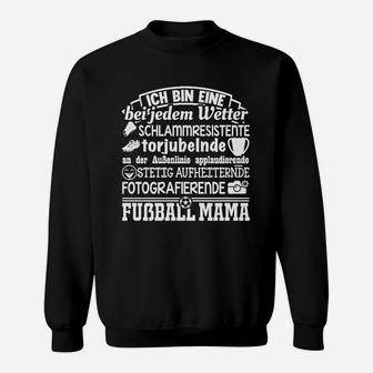 Fußball Mama Sweatshirt, Lustiges Fan Outfit für Stolze Mütter - Seseable