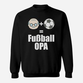 Fußball Opa Herren Sweatshirt, Geschenkidee für Fußballfans - Seseable