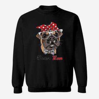 Funny Boxer Mom For Boxer Dogs Lovers Sweat Shirt - Seseable