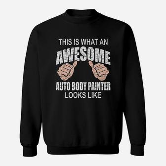 Funny Car Painter Automotive Detailing Auto Body Sweat Shirt - Seseable