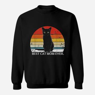 Funny Cat Mom Ever Sweat Shirt - Seseable