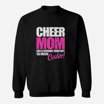 Funny Cheer Mom Cute Cheerleader Cheerleading Gift Sweat Shirt - Seseable