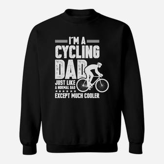 Funny Cycling Dad Shirt - Gift For Biker Dad Black Youth B0784gjv7p 1 Sweat Shirt - Seseable