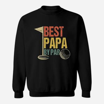 Funny Fathers Day Gift Golf Lovers Sweat Shirt - Seseable