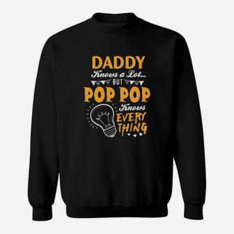Funny Fathers Day Shirts Gift For Pop Pop Sweat Shirt | Seseable FR