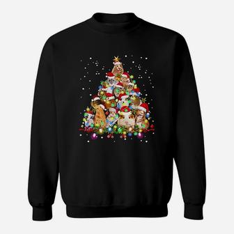 Funny Guinea Pig Christmas Tree Ornament Decor Gift Sweat Shirt - Seseable