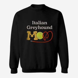 Funny Italian Greyhound Mom Dog Breed Sweat Shirt - Seseable