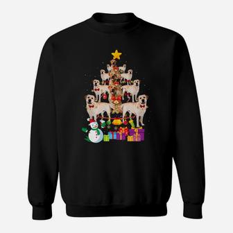 Funny Labrador Christmas Dog Tree Xmas Gift Sweat Shirt - Seseable