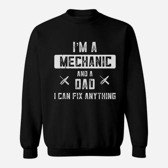 Funny Mechanic Gifts For Men Handyman Mechanic Dad Sweat Shirt - Seseable