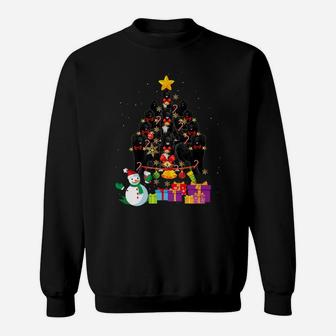 Funny Newfoundland Christmas Dog Tree Xmas Gift Sweat Shirt - Seseable